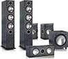 Monitor Audio BRONZE 6/FX/centre/W10 black oak vinyl
